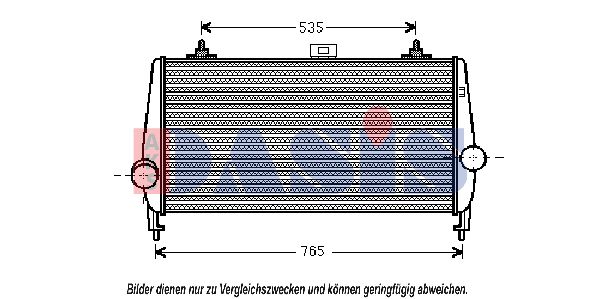 AKS DASIS Kompressoriõhu radiaator 167014N